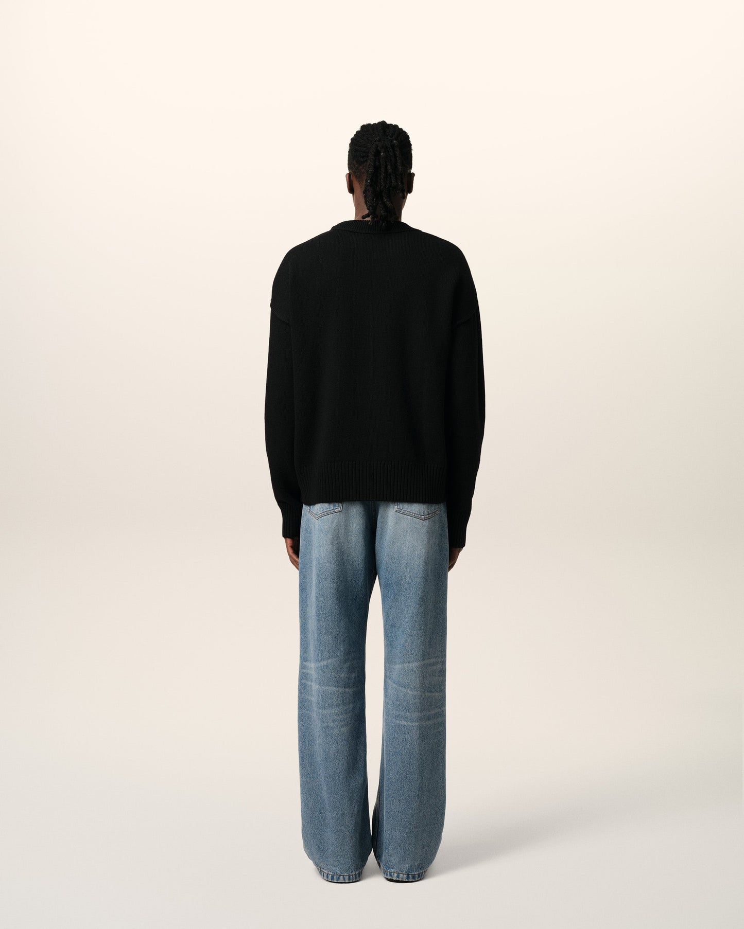 AMI Heart Paris Sweatshirt - Black