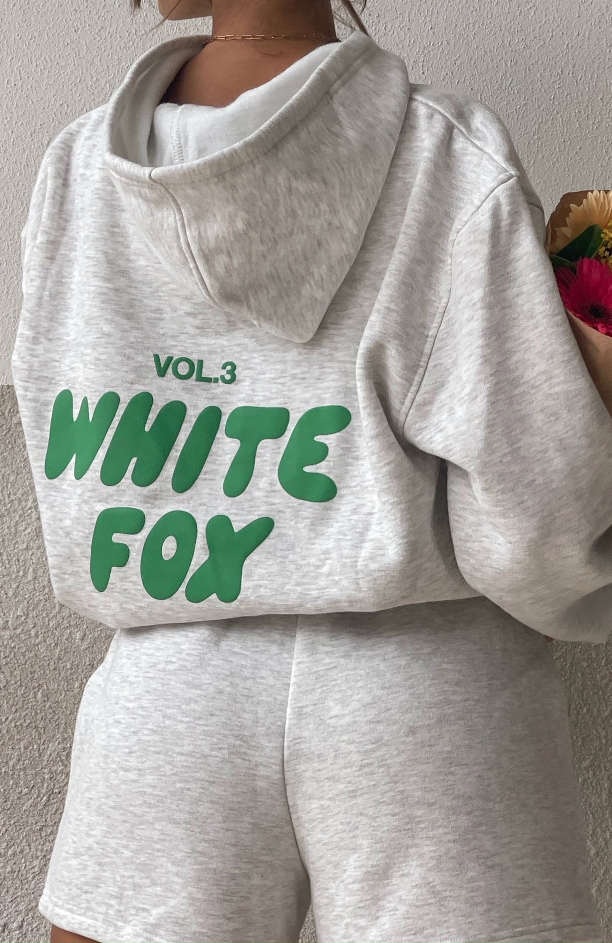 White Fox - Offstage Hoodie Glacier Grey