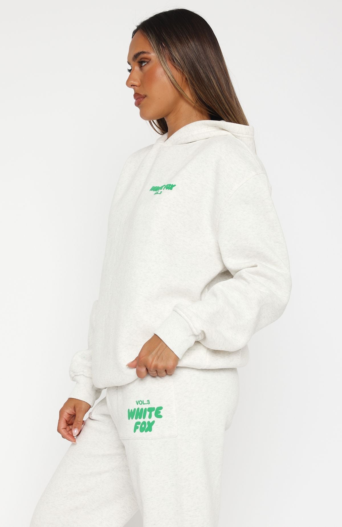 White Fox - Offstage Hoodie Glacier Grey